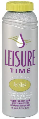 Leisure Time P Fast Gloss Cleaner for Spas and Hot Tubs, 1 pint
