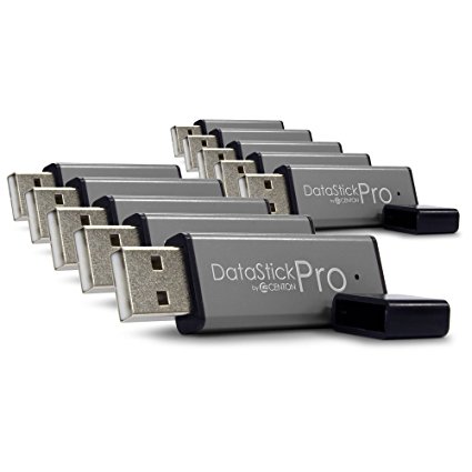 Centon DSP4GB10PK 10 x 4GB Multi-pack Pro USB Flash Drive (Grey)