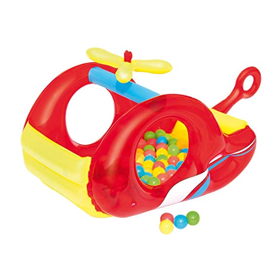 UP IN & OVER Inflatable Helicopter Ball Pit