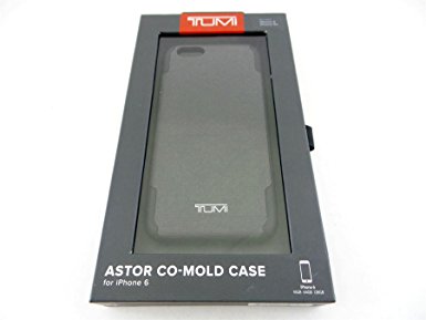 Tumi Astor Co-Mold Case Black Gray for Apple iPhone 6 & 6s TUIPH-006-CCGRY-V