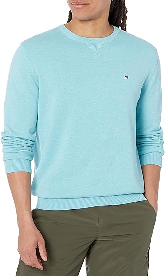 Tommy Hilfiger Men's Solid Crewneck Sweater