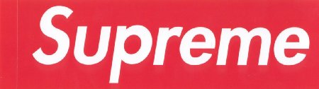 Supreme Store Red Box Logo Clothing Sticker - NYC Store Streetwear Kaws Skateboard BMX Hip Hop Hipster