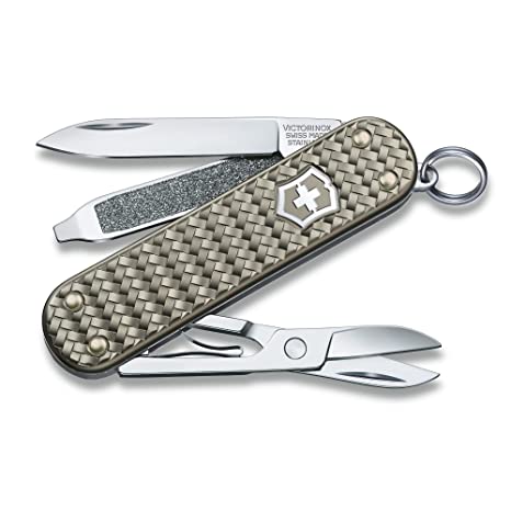 Victorinox Classic SD Precious Alox 58mm, Infinite Grey, Swiss Made (0.6221.4031G)