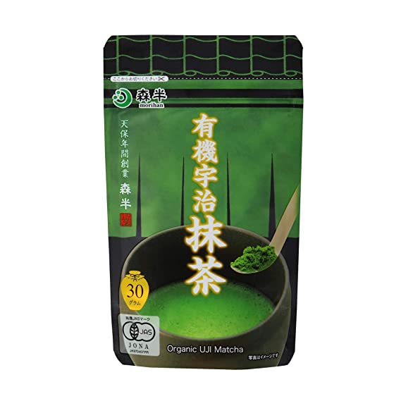 100% Organic Uji Matcha Powder, Produt of Kyoto Japan, 30g