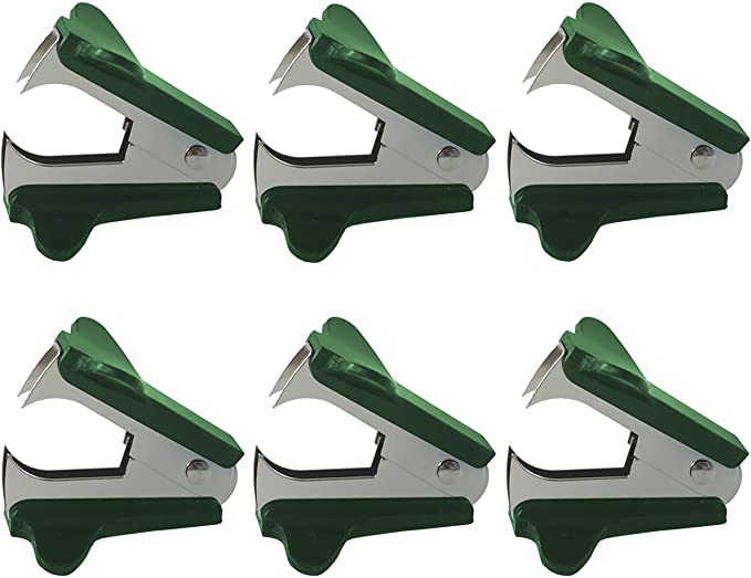 Clipco Staple Remover (6-Pack) (Dark Green)