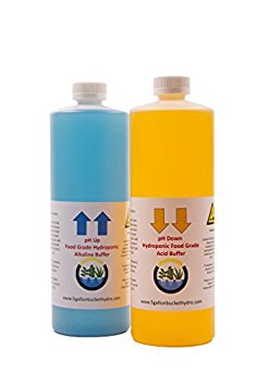 Hydroponic pH Up and Down Control Kit - 2 pints (16oz each)