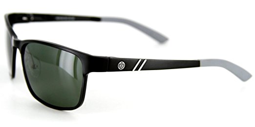 Surfside Polarized Designer Sunglasses featuring Brushed Aluminum,Retro Square-Inspired Frames for Modern, Stylish Men and Women