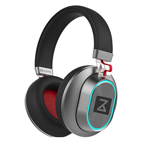 Zakk H04 Blaze Wireless Bluetooth Headphones with Mic (Black)
