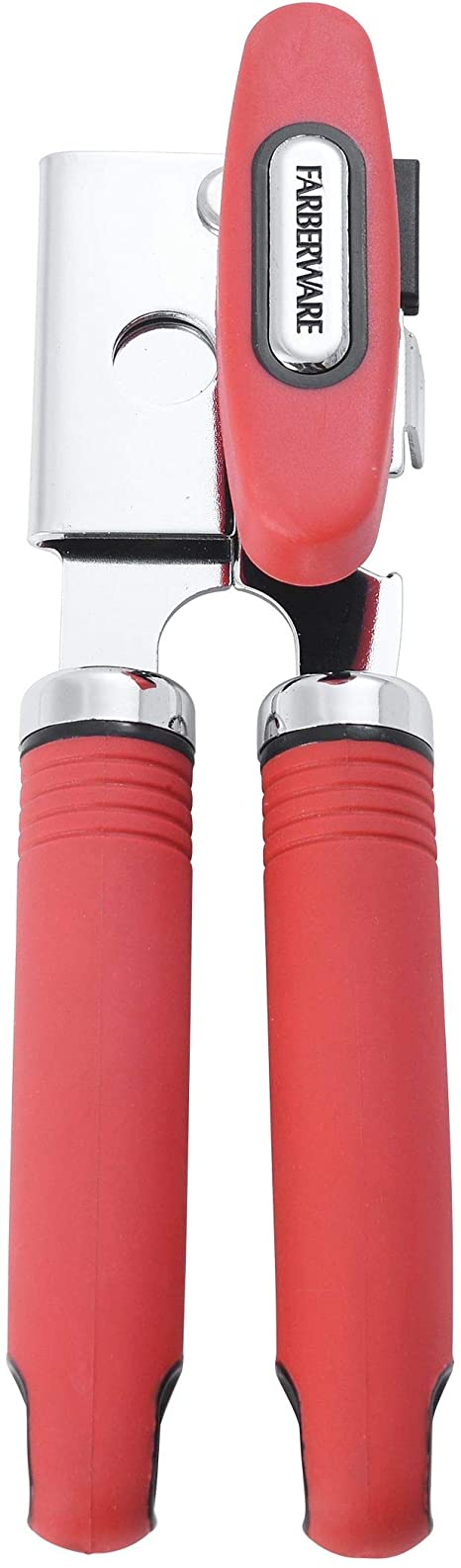 Farberware 5189735 Soft Grips Manual Can Opener, One Size, Red/Black