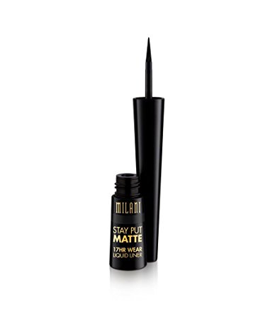 Milani Stay Put Matte Liquid Liner, 01 Black Matte