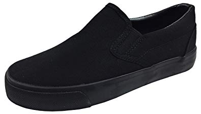 Kid's Classic Slip On Canvas Sneaker Tennis Shoes