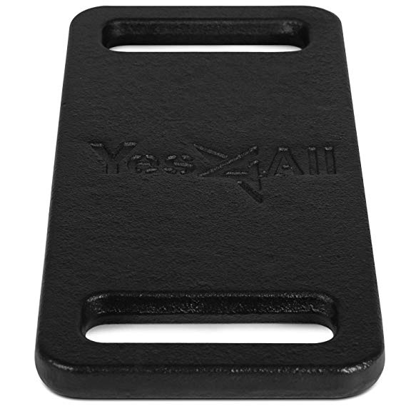 Yes4All Cast Iron Ruck Weight – Multi Ruck Weight Available: 10, 20, 30, and 45 lbs