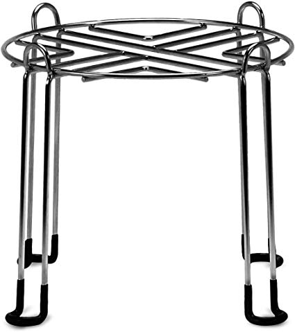 Impresa Water Filter Stand 10" Tall by 9" Wide Compatible with Big Berkey, Countertop Steel Stand for Most Medium Gravity Fed Water Coolers - Quality Stainless Steel - Fills Glasses, Pitchers, Water