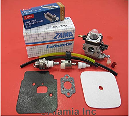 Mantis Tiller Parts Tune Up kit with Mantis Carburetor C1U-K54A, and Gasket, Fits All New Mantis and Echo Tiller with 3-Hoses System