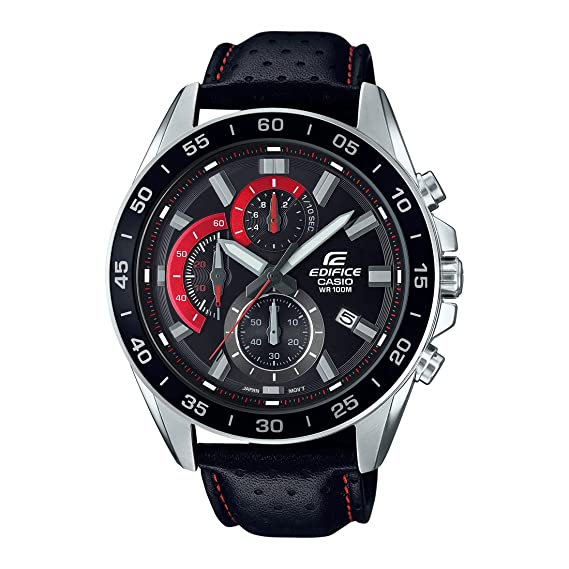 Casio Analog Black Dial Men's Watch-EFV-550L-1AVUDF