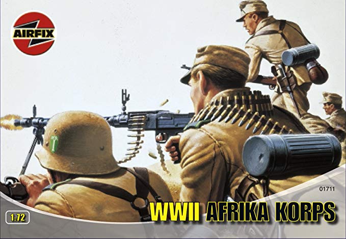 Airfix A01711 WWII Afrika Korps 1:72 Scale Series 1 Plastic Figures