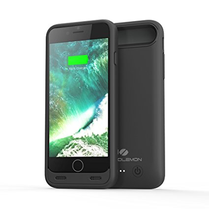 iPhone 7 Battery Case, ZeroLemon 4000mAh Slim Juicer Portable Charger iPhone 7 Charging Case-Black