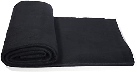 WISAUTO High Temp 36''X36''X1/8'' Carbon Fiber Welding Blanket Protect Work Area from Sparks & Splatte