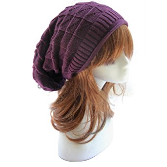 Lisli New Unisex Fashion Hip-hop Hat Warm Knitted Crochet Slouchy Baggy Beanie Hat Cap