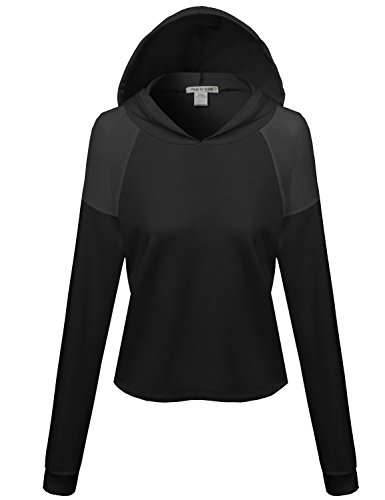 MBE Women's Long Sleeve Lightweight Stretchy Soft Hoodie