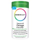 Rainbow Light Everyones Omega Fish and Flax Oil 60-Count Softgels