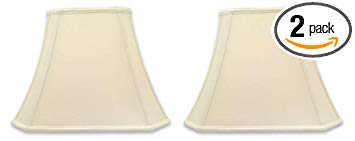 Royal Designs DSO-68-16EG-2 lampshades, 16", Eggshell, 2 Piece