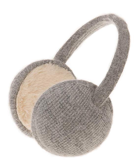 Knolee Unisex Classic Knit Earmuffs Foldable Ear Muffs Winter Accessory Outdoor EarMuffs