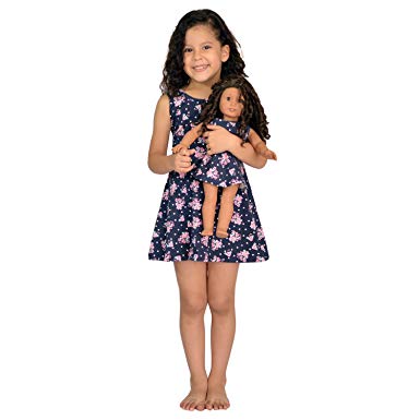 Girl and Doll Matching Dress Clothes Fits American Girl Dolls & 18 inches Dolls