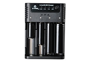 Xtar Four Slots Compatible Charger for Li-ion Batteries and Ni-mh Batteries