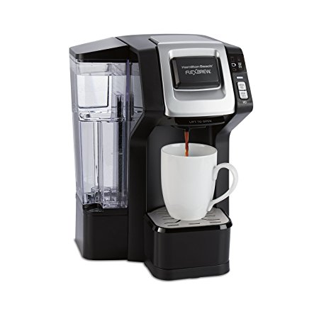 Hamilton Beach FlexBrew Single-Serve with 40 oz. Reservoir Coffee Maker (49975)