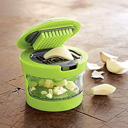 MD webline Garlic Cutter, Mini Garlic Press Choper, Kitchen Hand Tool