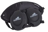 Hibermate Sleep Mask with Ear Muffs for Sleeping Soft and Luxurious Mask Satin Exterior Jersey Cotton Interior Removable Silicone Ear Muffs Reduce Noise By Approx 15-20db Nrr