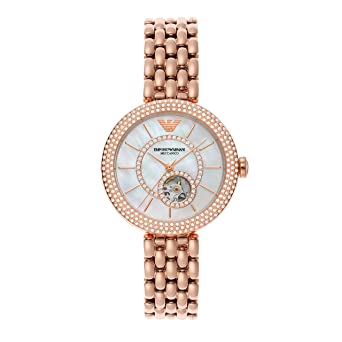 Emporio Armani Analog Mother of Pearl Dial Women's Watch-AR60065