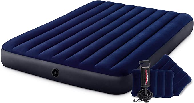 Intex 64765 Dura-Beam Standard Classic Downy Air Bed, 183 x 203 x 25 cm   2