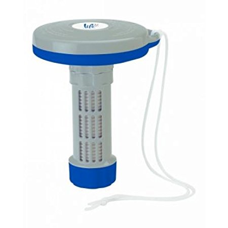 Floating Bromine or Chlorine Tablet Dispenser for Small Swimming Pools or Spas