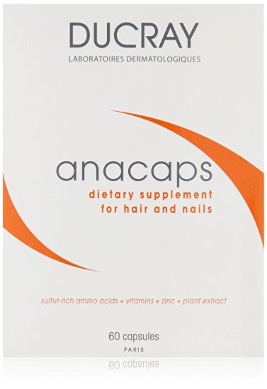 Ducray Anacaps Dietary Supplement, 60 count