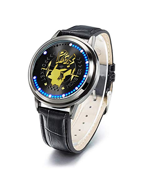 Wildforlife Anime Pokemon Pikachu Collector's Edition Touch LED Watch