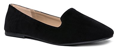 Classic Slip On Loafer – Women’s Comfortable Low Flats - Diana Casual Walking Shoe