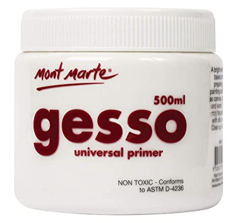 Mont Marte Gesso Universal Primer - 500ml (White)