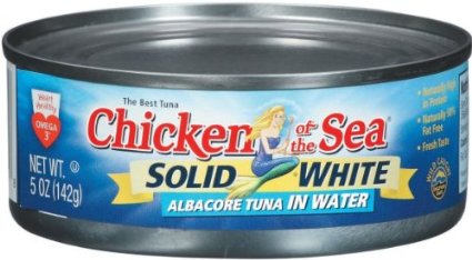 Chicken of the Sea, Solid White Albacore Tuna in Water, 5 Oz