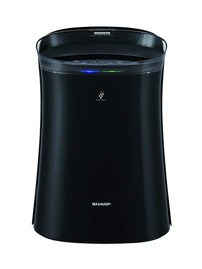 Sharp Plasmacluster Air Purifier with Mosquito Catcher (FP-GM50E-B) Black for rooms of up to 430 sq ft in size