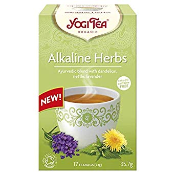 Yogi Tea Alkaline Herbs 17 Teabags (Pack Of 6, Total 102 Teabags)