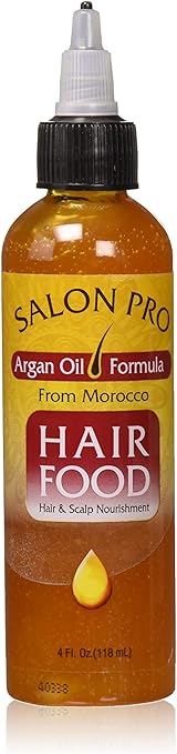 Salon Pro Hair Food, Argan Oil, 4 Ounce
