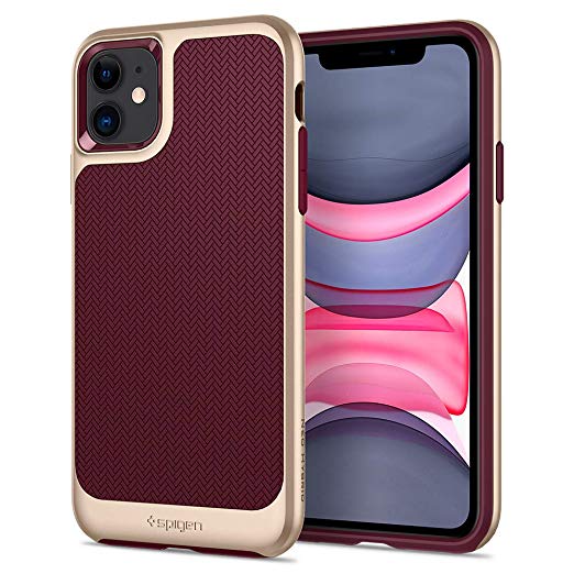 Spigen Neo Hybrid Designed for Apple iPhone 11 Case (2019) - Burgundy