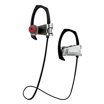 BDQFEI(TM) Bluetooth Headset 4.1 Wireless Earbuds with microphone sports heavy bass stereo headphone noise reduction neckband IPX5 sweatproof earphone