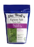 Dr Teals Epsom Salt Foot Soak Cooling Peppermint 32 Ounce