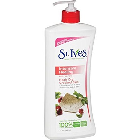 St. Ives Intensive Healing Cranberry Seed & Grape Seed Oil Body Lotion 600mL