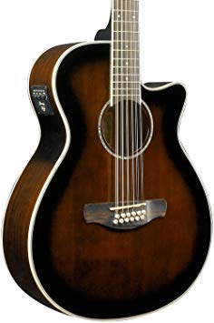 Ibanez AEG1812II AEG 12-String Acoustic-Electric Guitar Dark Violin Sunburst