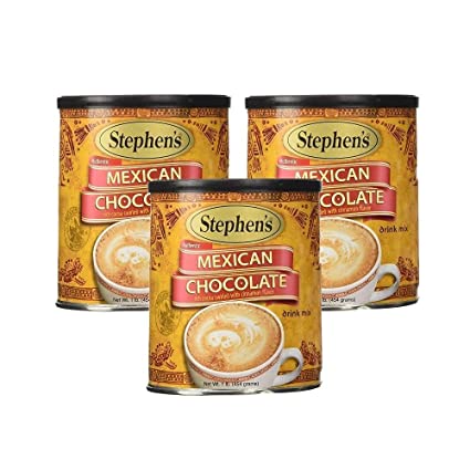 Stephen’s Gourmet Hot Cocoa, Mexican Chocolate, 1 LB (Pack of 3)
