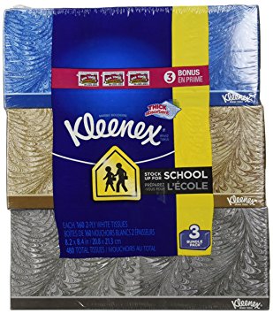 Kleenex Facial Tissue 3 pack